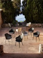 Billede af Cane-line Outdoor Choice Stol H: 87 - Teak/White