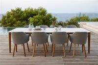 Billede af Cane-line Outdoor Choice Stol H: 87 - Teak/Taupe