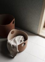 Billede af Blomus Tiggy Felt Basket S H: 29 cm - Rustic Brown