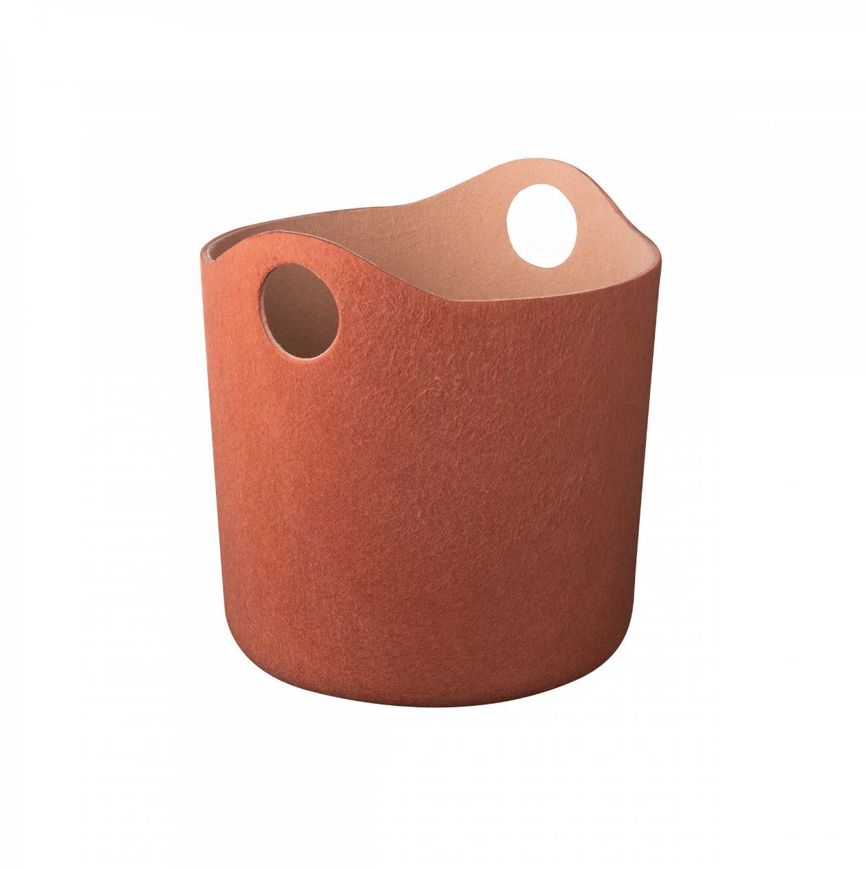 Billede af Blomus Tiggy Felt Basket M H: 44 cm - Rustic Brown