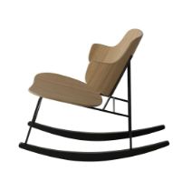 Billede af Audo Copenhagen The Penguin Rocking Chair SH: 42 cm - Natural Oak