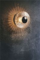 Billede af Design By Us New Wave Optic Wall Outdoor Ø: 26 cm - Clear/Black