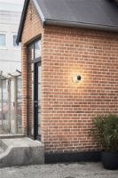 Billede af Design By Us New Wave Optic Wall Outdoor Ø: 26 cm - Clear/Black