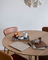 Billede af Bruunmunch PLAYdinner Round Spisebord Inkl. 2 Tillægsplader Ø: 120/220 cm - Naturolieret Eg