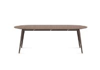 Billede af Bruunmunch PLAYdinner Round Spisebord Inkl. 2 Tillægsplader Ø: 120/220 cm - Røget Eg