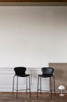 Billede af Bruunmunch PLAYchair Counter LowBack Fully Upholstered  - Sort/Basic Sort Leather