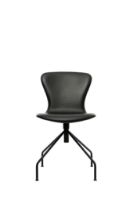 Billede af Bruunmunch PLAYchair Swing Fully Upholstered  - Black/Black Basic Leather