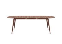 Billede af Bruunmunch PLAYdinner Lamé Spisebord m. Udtræk 180x105 cm - Valnød