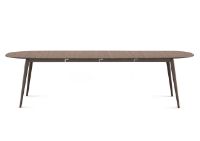 Billede af Bruunmunch PLAYdinner Lamé Spisebord m. Udtræk inkl. 2 tillægsplader 180x105 cm - Røget Eg