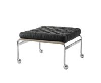 Billede af DUX Karin 73 Skammel H: 40cm - Sort/Læder