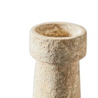 Billede af Muubs Lysestage Eris S H: 16 cm - Rustic Sand