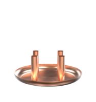 Billede af FROST LIVING Rondo Lysestage 2006 Ø: 27,2 cm - Poleret Kobber 