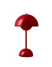 Billede af &Tradition Flowerpot VP9 Bordlampe H: 29,5 cm - Vermilion Red