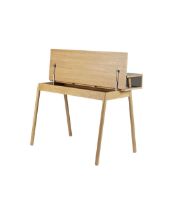 Billede af FDB Møbler C68 Nørrebro Skrivebord 118x69,4 cm - Eg/Mushroom
