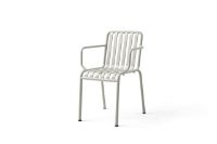 Billede af HAY Palissade Bord + 6 Armstole - Sky Grey