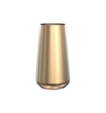 Billede af FROST LIVING Rondo Vase 130 Ø: 13 cm - Børstet Guld 