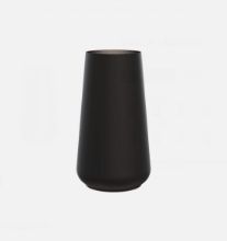 Billede af FROST LIVING Rondo Vase 130 Ø: 13 cm - Mat Sort 