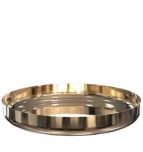 Billede af FROST LIVING Rondo Skål 370 Ø: 37,2 cm - Poleret Guld 