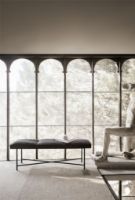 Billede af HANDVÄRK FURNITURE Grand Bench L: 140 cm - Sort/Sort Læder