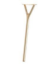 Billede af FROST WISHBONE Bordben 8001 H: 72,6 cm - Børstet Guld