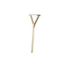 Billede af FROST WISHBONE Bordben 8005 H: 28,6 cm - Børstet Guld