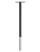 Billede af FROST BUKTO Bordben 710 H: 71,4 cm - Mat Sort/Børstet