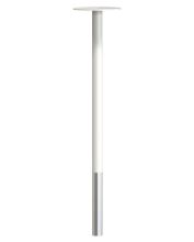 Billede af FROST BUKTO Bordben 710 H: 71,4 cm - Mat Hvid/Børstet