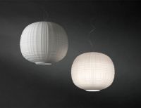 Billede af Foscarini Tartan Pendel Ø: 40 cm LED Dæmpbar - Hvid