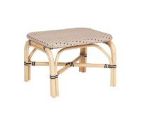 Billede af OYOY Momi Outdoor Ottoman SH: 43 cm - Nature/Clay OUTLET