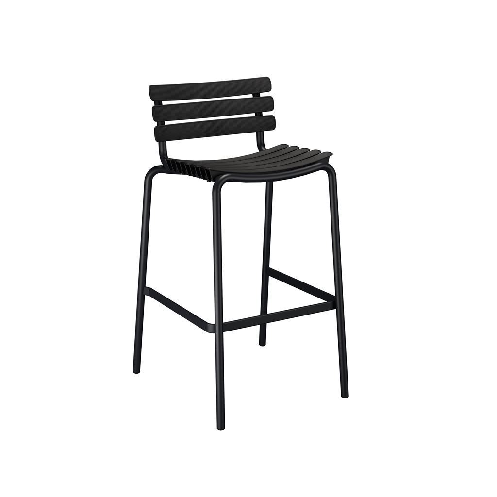 Billede af HOUE ReCLIPS Bar Chair H: 99 cm - Black