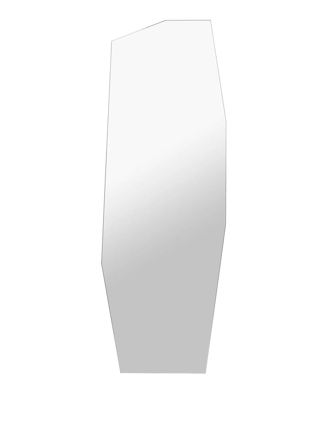 Billede af Ferm Living Shard Mirror Full Size H: 168 cm - Black