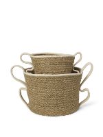 Billede af Ferm Living Verso Baskets Set of 2 - Off White
