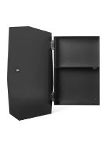 Billede af Ferm Living Shard Mirror Cabinet H: 45,5 cm - Black