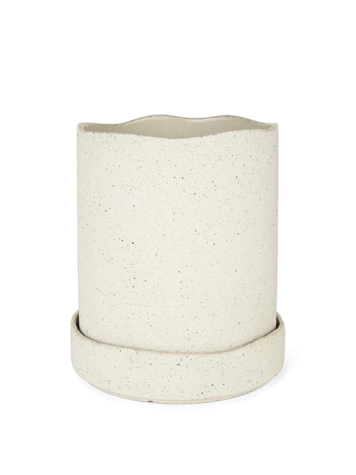 Billede af Ferm Living Uneru Pot Ø: 16 cm - White