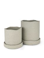 Billede af Ferm Living Uneru Pot Ø: 16 cm - Grey