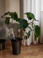 Billede af Ferm Living Spun Alu Basket High H: 37,5 cm - Black