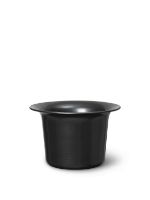 Billede af Ferm Living Spun Alu Basket Low H: 24 cm - Black