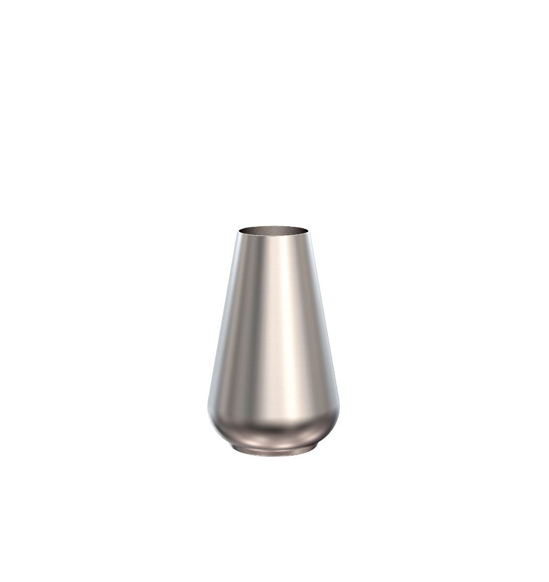 Billede af FROST LIVING Rondo Vase 90 Ø: 9,2 cm - Børstet