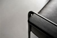 Billede af Wendelbo Aero Loungestol Large SH: 43 cm - Parma Læder/Sort