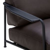 Billede af Wendelbo Aero Loungestol Medium SH: 43 cm - Parma Læder/Mocca