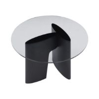 Billede af Wendelbo Glyph Sidebord Ø: 70 cm - Sort