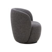 Billede af Wendelbo Ovata Lounge Chair Small W/Swivel SH: 44 cm - Bosa 12