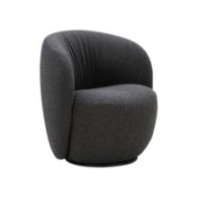Billede af Wendelbo Ovata Lounge Chair Small W/Swivel SH: 44 cm - Cuddle 08