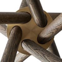 Billede af Eberhart Furniture Hector 140 Dining Table Ø: 140 cm - Dark Oak