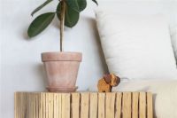 Billede af FableWood Lille Elefant 8x11 cm - Eg  OUTLET