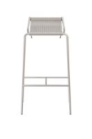 Billede af Thorup Copenhagen Noel Bar Chair SH: 77 cm - Stål/Grå