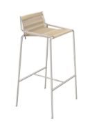 Billede af Thorup Copenhagen Noel Bar Chair SH: 77 cm - Stål/Natur