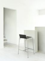 Billede af Thorup Copenhagen Noel Bar Chair SH: 77 cm - Stål/Sort