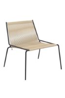 Billede af Thorup Copenhagen Noel Lounge Chair SH: 43 cm - Sort/Natur
