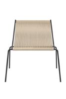 Billede af Thorup Copenhagen Noel Lounge Chair SH: 43 cm - Sort/Natur